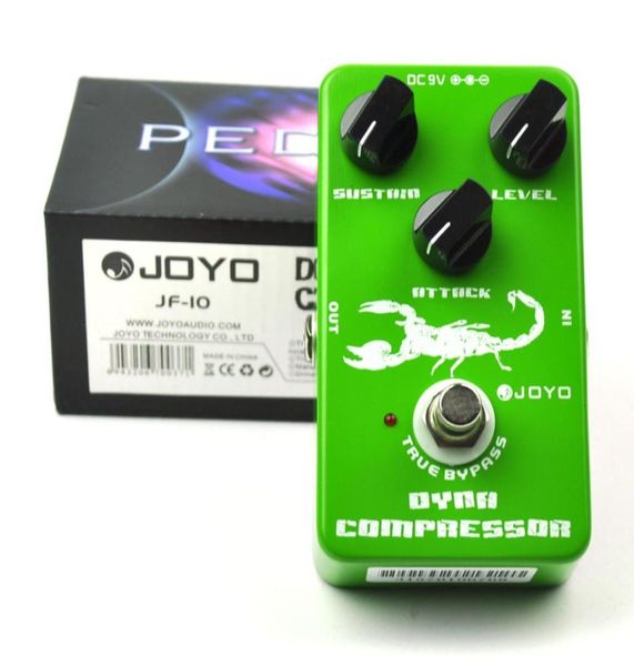 

joyo jf10 dynamic compressor guitar effect pedal0123452194924