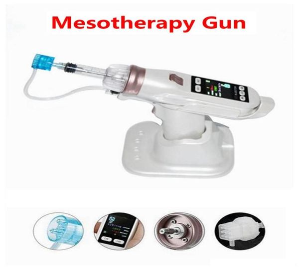 

2021 new ez mesotherapy gun professional meso gun with catheter needle beauty equipment injection gun skin rejuvenation wrink9567825, Black;white