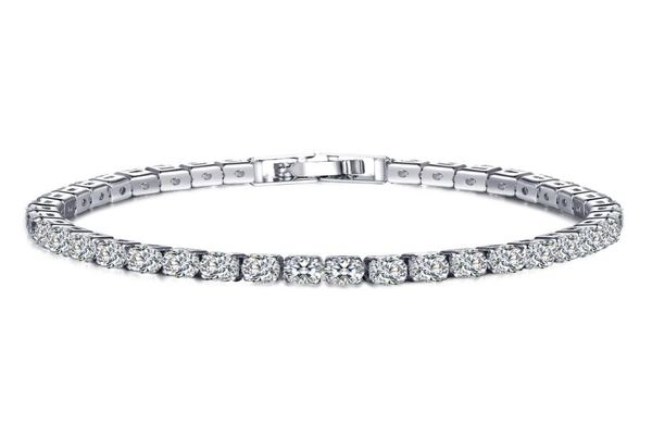 

tennis bracelets for women pave green blue cubic zirconia bangle iced out crystal wedding jewelry9575084, Golden;silver