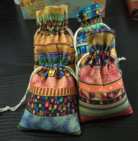

ethnic stripe jewelry cotton bag 10x15cm4quotx6quot pack of 50 baby shower birthday party wedding candy gift pouch1357182, Pink;blue