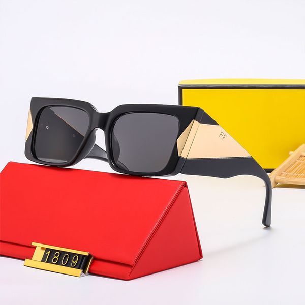 

Designer Men's Sunglasses Fashion Woman's Eyeglasses Cool Goggle Wide Frame Glasses 5 Colors