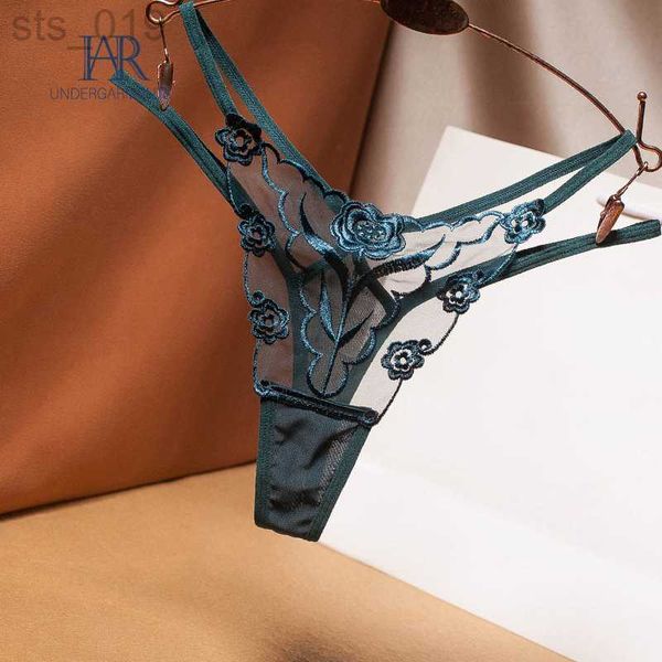 

briefs panties lace transparent thongs women's panties fashion mesh panties floral underwear g-string yarn perspective thong tanga j230, Red;black