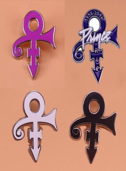 

pins brooches 19582021 prince symbol enamel lapel pin quotpurple rainquot love badge9637964, Gray