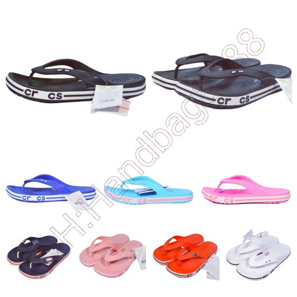 

sandals slippers eva baya crocclog crocodile shoes flip-flops slippers lightweight comfortable women men summer slides designers sandalias 2, Black