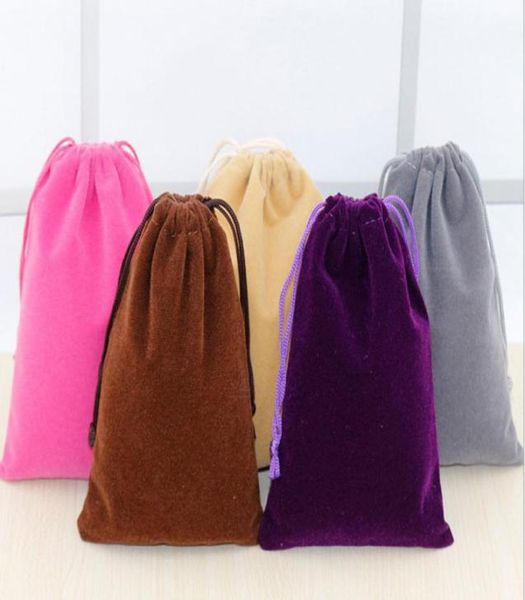 

velvet gift pouch 10x15cm4x6 inch pack of 50 necklace bracelets bangle jewelry drawstring bag7932248, Pink;blue