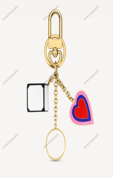 

quality dice heart letter keychains flowers keychain leather key ring silver buckle men women bags car handbag pendant couple acce6632718