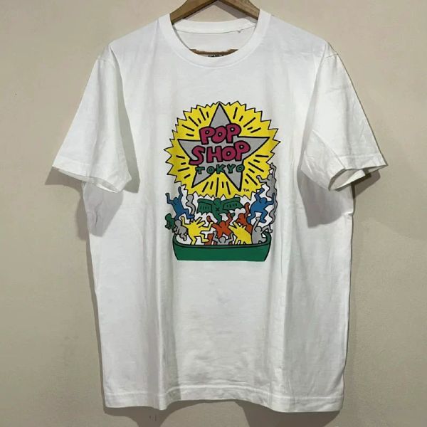 

men's plus tees white cotton nice t shirts 2023ss women  xl l m s, Black;brown