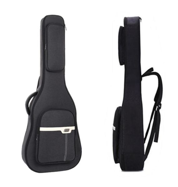 

gig bag for 41inch acoustic guitar waterproof 20mm padded soft shell case black4526108