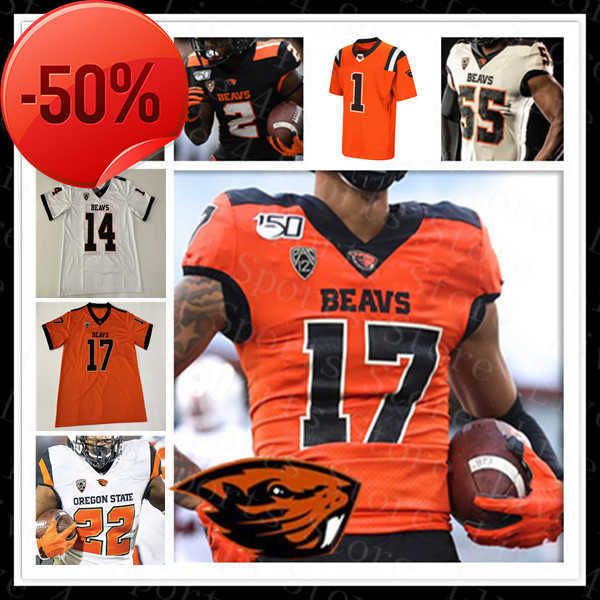

oregon state beavers college football jerseys chance nolan ben gulbranson deshaun fenwick jam griffin damien martinez tre'shaun harriso, Black;red