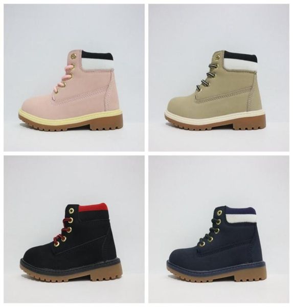 

kids boot pokey pine lace boots youth premium toddler waterproof sneakers infant brooklyn sneaker timber boy girls land shoes6555884, Black
