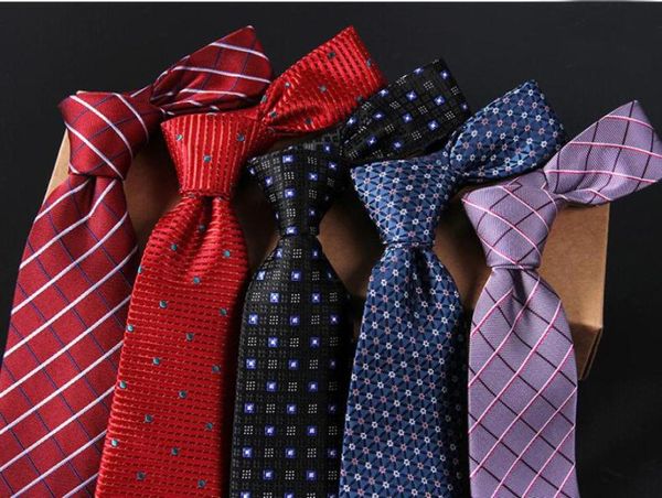 

5 colors2017 men neck ties business fancy trousers stamp groom ties wedding accessories m017539305, Red;black