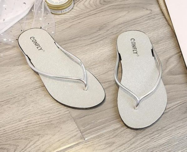 

women slippers flip flops antislip slides sandals fashion girl jelly flats slipper light weight shoes summer outdoor beach thin b4202862, Black