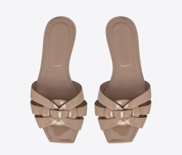 

women tribute sandals woman slippers genuine leather shoes slides with intertwining straps flats6402284, Black