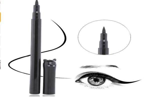 

1pc new beauty cat style black longlasting waterproof liquid eyeliner eye liner pen pencil makeup cosmetic tool2575453