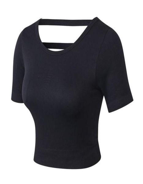 

women workout sport bra black yoga suit quick dry fitness wear black color5508640