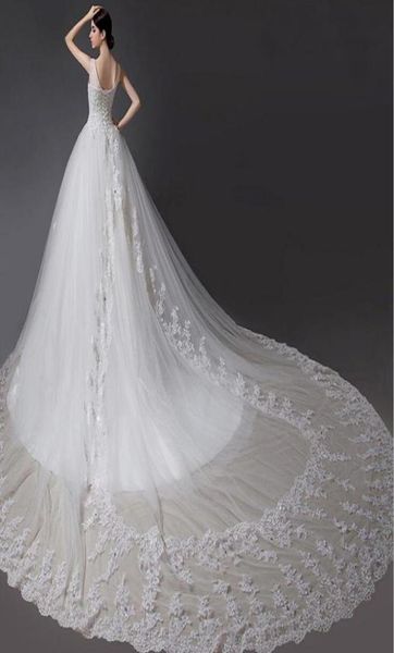 

bridal gown wedding dresses luxury crystal bridal gowns beads sheer spaghetti wedding dress crystals backless floor length tulle b7264038, White