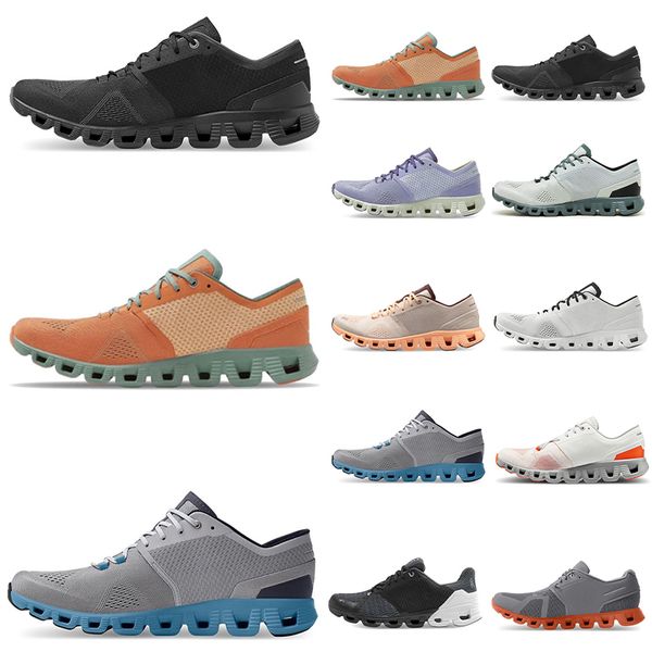 

new on running shoes cloud x 3 shife white black rust rock grey storm blue tide alloy grey niagara blue mens designer sneakers womens sports