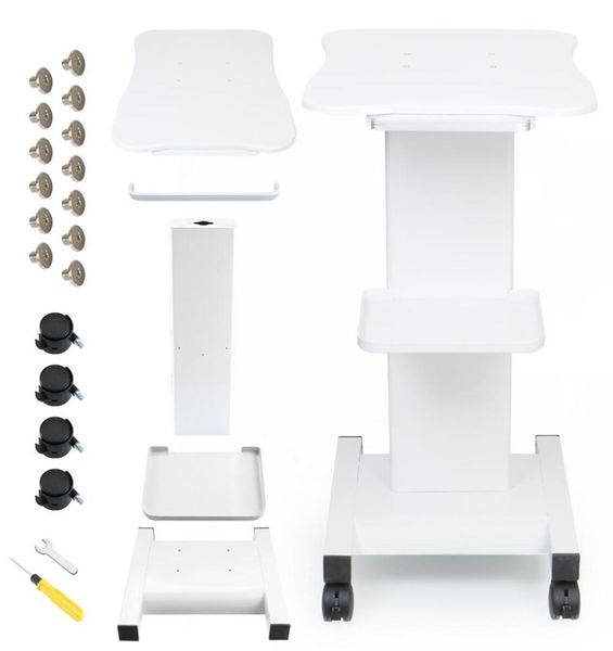

professional salon trolling cart iron trolley stand assembled for ultrasonic cavitation rf beauty machines9977881