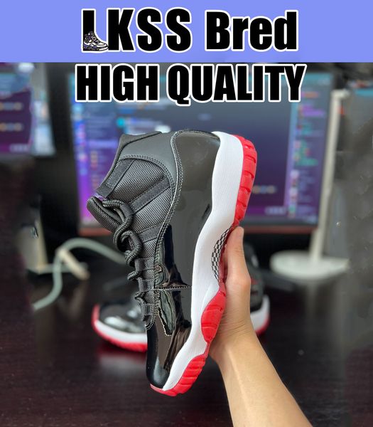 

lkss bred jumpman 11 11s shoes og mens basketball sneaker sports sneakers