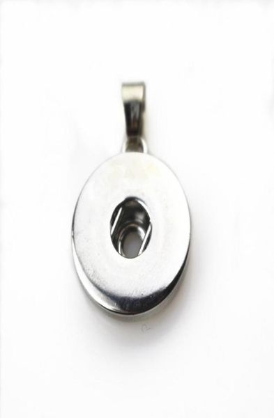 

50pcslot interchangeable snaps buttons accessories diy jewelry accessory fit 18mm snap buttons pendant3764122, Silver