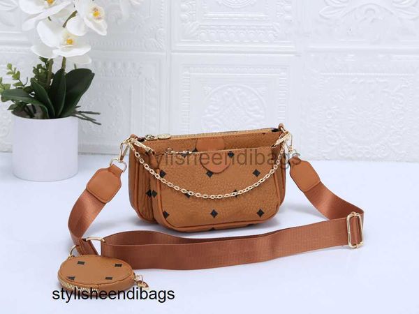 

stylisheendibags 3pcs set luxurys designers bags purse woman fashion monogrames multi pochette felicie chain clouise purse crossbody shoulde