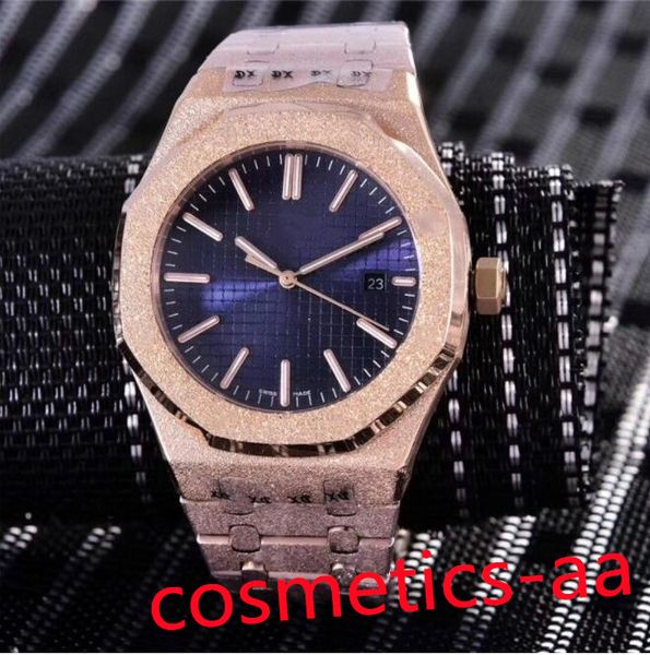 

multiple colour mens watch 42mm sapphire glass automatic mechanical watch full steel men sport waterproof designer watches, Slivery;brown