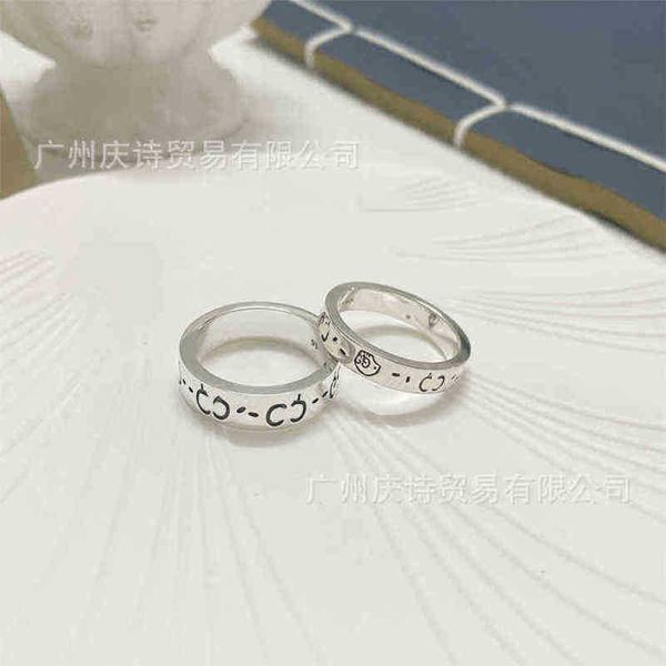 

designer jewelry bracelet necklace ring accessories skull ring men's women's ring ghost elf hand, Silver