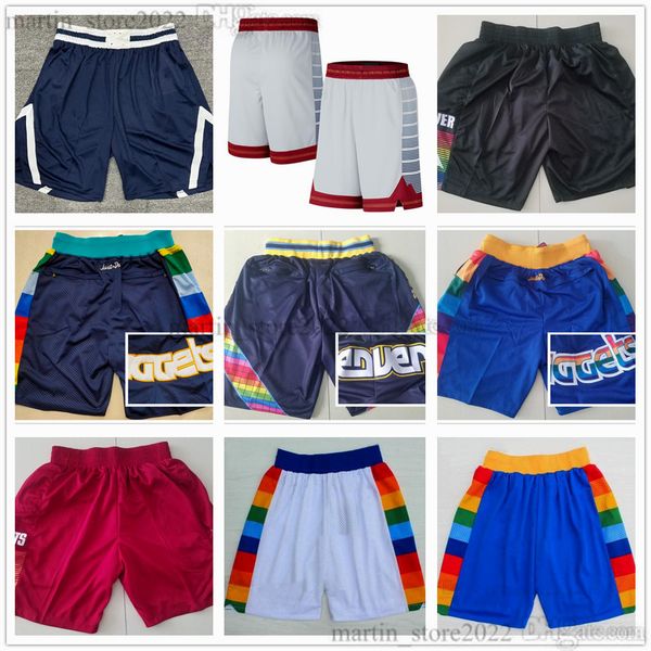 

basketball shorts jamal murray aaron gordon michael porter jr. kentavious caldwell-pope bruce brown jeff green ish smith zeke nnaji 2023 men, Black