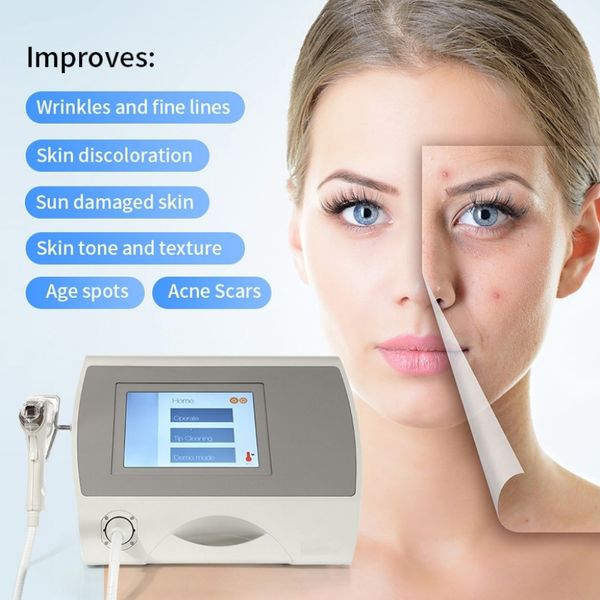 

effective innovative thermal fractional beauty microneedle roller rf skin rejuvenation stretch marks removal machine