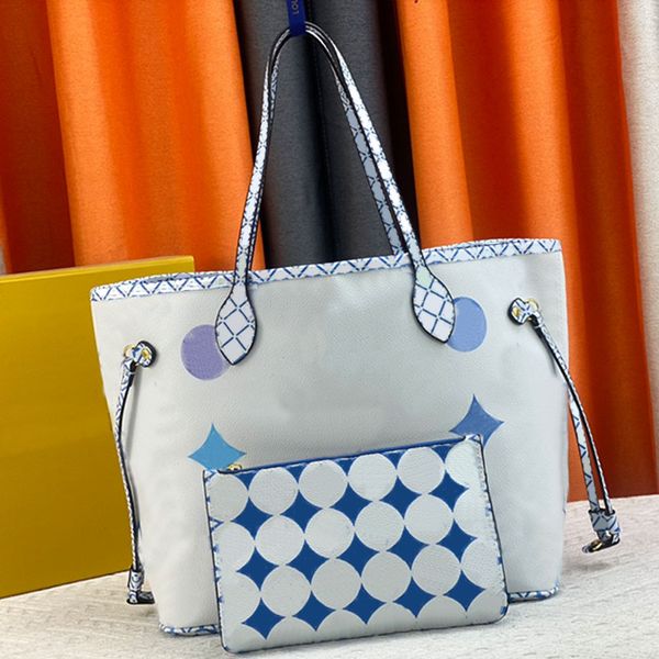 

women shoulder bag handbags large capacity colorful letter printing tote bags classic canvas leather travel shopping purse removable zipper