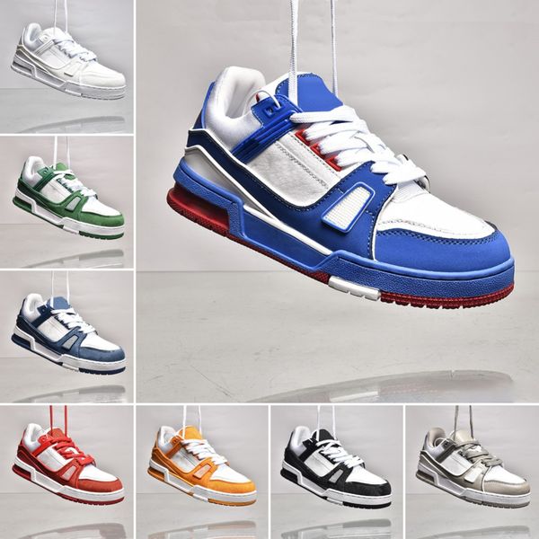 

designer trainer men casual shoes platform sneakers white black male and female sports coaches walking wooking jogging size36-45