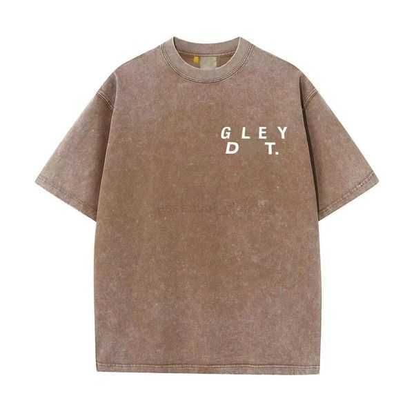 

t-shirts men designer white t shirt casual fashion loose short t-shirt men women street clothes dept short painted letter printing washed ol, White;black