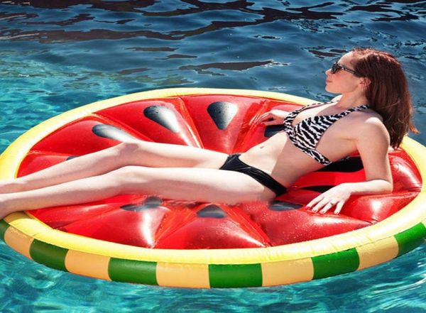 

63 inches 16m giant watermelon inflatable lemon rideon pool toy float inflatable pool swim ring pool floats water rafts fr2005628