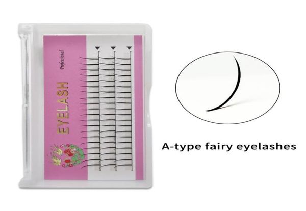 

false eyelashes a type fairy individual lashes m shape bundle natural fluffy single cluster 3d mink eyelash extension maquiagem ci2275921