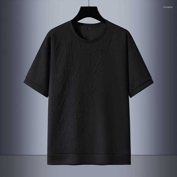 

men's t shirts hip hop 2023 summer short sleeves black white tshirt, White;black