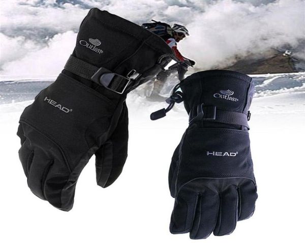 

ski gloves head waterproof 30c degree winter warm snowboard men women motocross windproof cycling motorcycle glove6429269