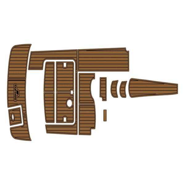 

1999-2005 four winns 268 vista swim platform cockpit boat eva teak floor pad mat
