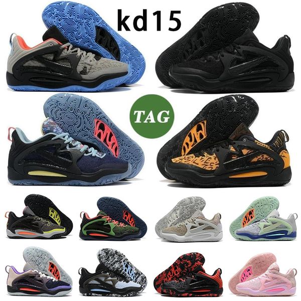 

2023 kd 15 durant men basketball shoes men kds 15s xv bred aunt pearl pink black white charles douthit purple kevin durant deep roya designe