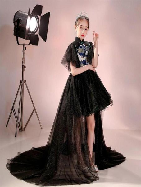 

old cobbler 41n221 kids clothing dancewear girl cosplay costumes handwork luxurious custom embroidery princess tutu251f5162441, Blue