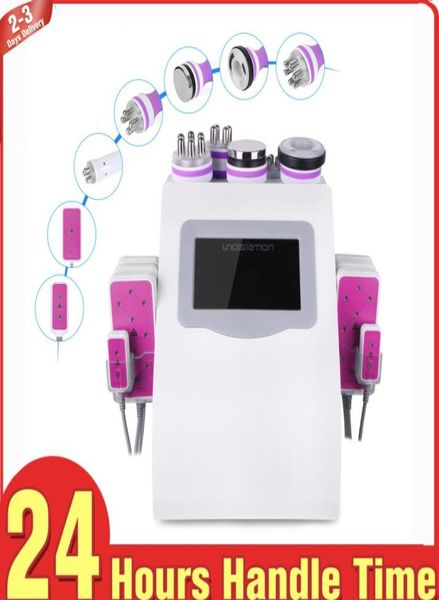 

unoisetion ultrasonic cavitation 6in1 radio frequency body slimming diode lipo laser beauty machine skin tightening facial skin ti5110382
