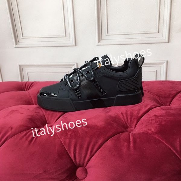 

fashion designer sneakers leather fashion canvas casual shoes men and womens original shoes, Black