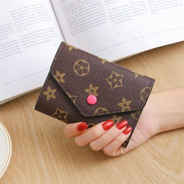 

designer women wallet card holder flowers purse clutch fashion date code original box purse woman lady girls, Red;black