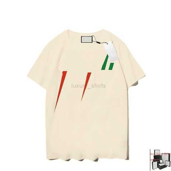 

tees designer t shirt 23 summer shirts men women letter printed casual mens men fashion tees streetwear apparel 2 colors oversized t shirt m, White;black