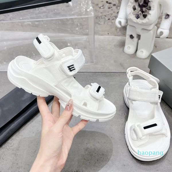 

designer sandals tourist sandal womem slippers men shoes leather slipper rubber slides platform sandal carabiner buckle slide summer beach s, Black