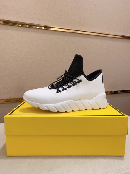 

2023 luxury men flow trainers men sneakers shoes mesh breath skateboard walking rubber runner sole sports tech fabrics wholesale discount tr, Black