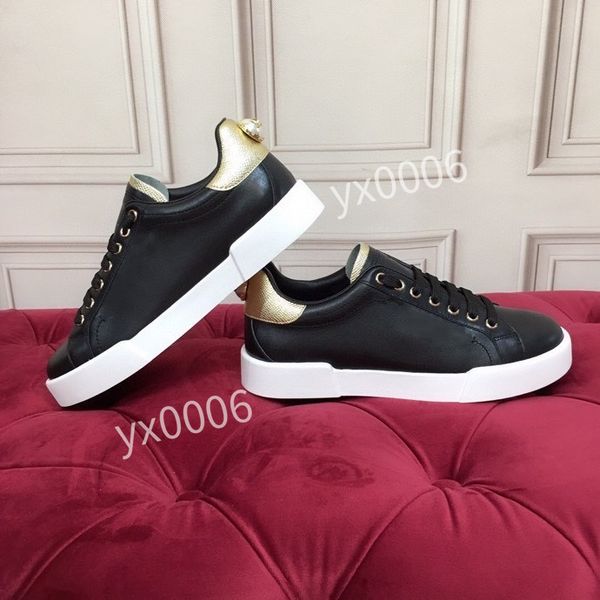 

2023new designer brand mens fashion sneaker casual shoes trainers shoes leather breathable for change outdoor sports sneakers, Black