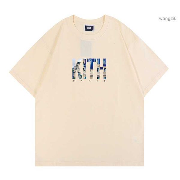 

kith fashion mens t casual breathable sleeve skateboard us s-xxl w1r8, White;black