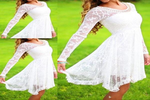 

lace pearls enchanted with elegance graduation dresses long sleeves sheer ruffles cocktail gowns party gowns homecoming dres9229445, Blue;pink