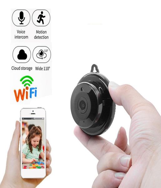 

v380 wifi wireless mini camera hd 1080p home security small cctv infrared night motion detection audio v380 app cam baby monitor1421306