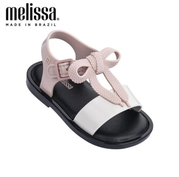 

mini melissa mar sandal girl jelly shoes sandals baby shoes soft melissa sandals nonslip kids shoes children sandal y20102882293889355362, Black;red